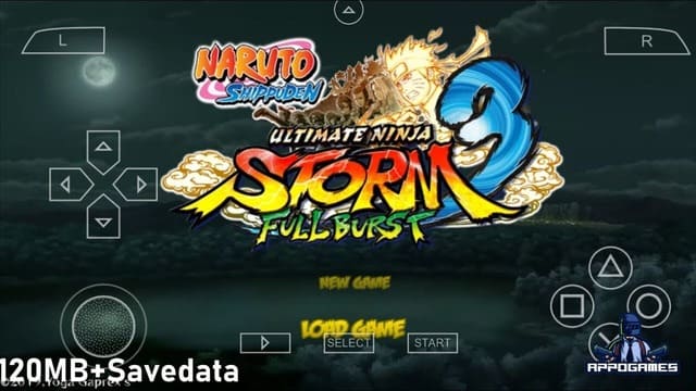 Naruto Shippuden Ultimate Ninja Storm 3 PPSSPP ISO Download